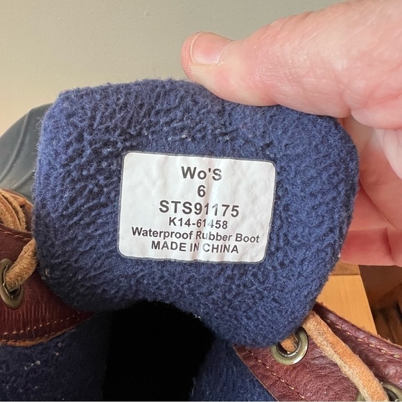 Sperry Rain Boot Duck Boot 6 - Picture 5 of 5